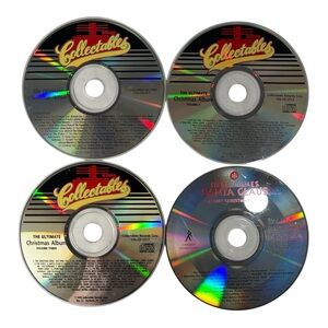 18 Christmas CD Lot Mixed Various Artists Collections w/ Zipper Case Untested